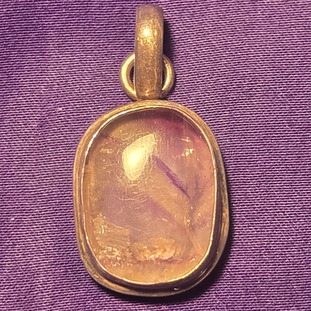 Flourite Sterling Silver 925 Pendant